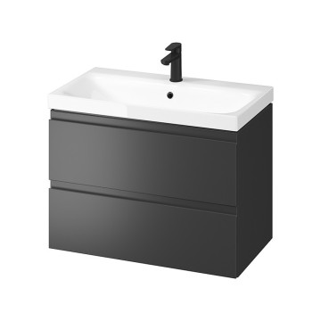 CET B894 MODUO шафка з умивальником MODUO 80 антрацит