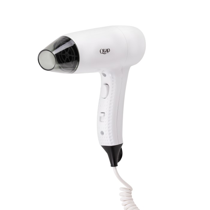 Фен із тримачем Qtap Pohodli 1200 Вт QTF1200ROP White (Pobut) Фен із тримачем Qtap Pohodli 1200 Вт QTF1200ROP White (Pobut)