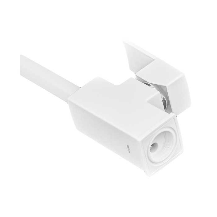 Змішувач для кухні Plamix Kubus-011 SET White (з підведенням) (PM0674) Змішувач для кухні Plamix Kubus-011 SET White (з підведенням) (PM0674)