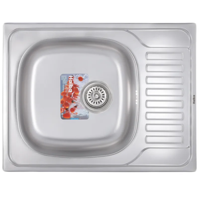 Мийка кухонна HAIBA 65x50 SATIN (HB0555) Мийка кухонна HAIBA 65x50 SATIN (HB0555)