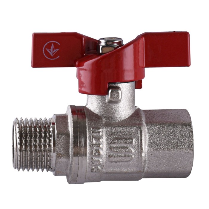 Кран кульовий прямий SELBA 1/2″ ЗВ КБ SL1508 Кран кульовий прямий SELBA 1/2″ ЗВ КБ SL1508