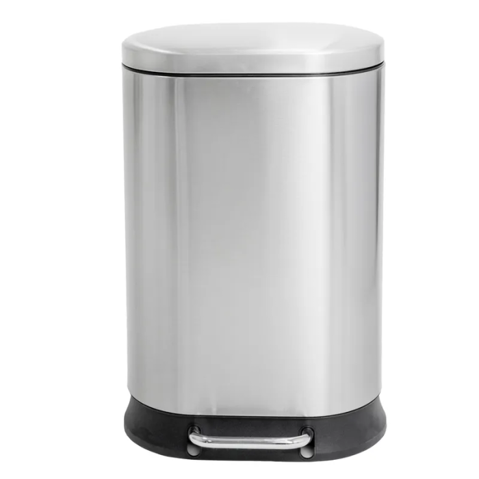 Відро для сміття з плавним закриттям овальне Mixxus Premium Strong-TC0120 SS Color 20л колір наржавійка (MI7081) Відро для сміття з плавним закриттям овальне Mixxus Premium Strong-TC0120 SS Color 20л колір наржавійка (MI7081)