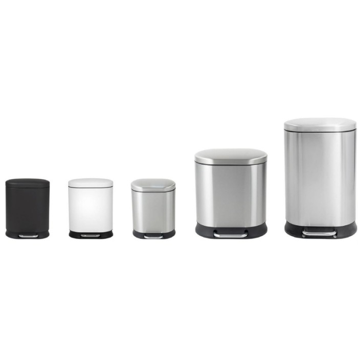 Відро для сміття з плавним закриттям овальне Mixxus Premium Strong-TC0120 SS Color 20л колір наржавійка (MI7081) Відро для сміття з плавним закриттям овальне Mixxus Premium Strong-TC0120 SS Color 20л колір наржавійка (MI7081)