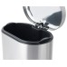 Відро для сміття з плавним закриттям овальне Mixxus Premium Strong-TC0120 SS Color 20л колір наржавійка (MI7081)