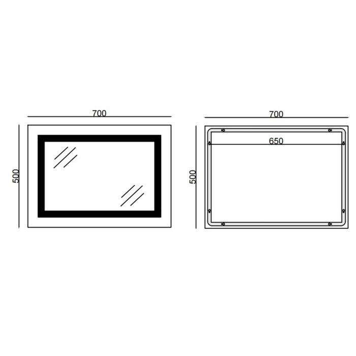 Дзеркало Mixxus WARM MR02-70x50 з Led Touch, Anti-fog, димером, регулятором яскравості, годинником (MI6668) Дзеркало Mixxus WARM MR02-70x50 з Led Touch, Anti-fog, димером, регулятором яскравості, годинником (MI6668)