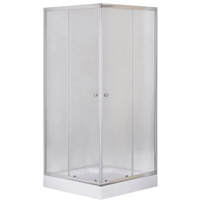 Душова кабіна з низьким піддоном Mixxus CUBIC SCT01-90x90x195-FB CHROME матове скло 4мм (MI6903) Душова кабіна з низьким піддоном Mixxus CUBIC SCT01-90x90x195-FB CHROME матове скло 4мм (MI6903)