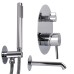 Змішувач для ванни вбудований TOPAZ LOFT TLF 32202-H39-C