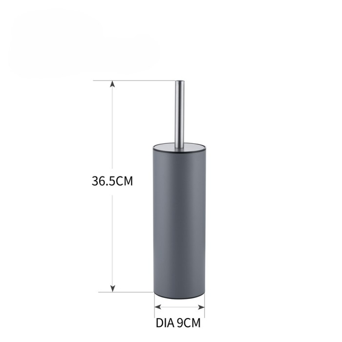 Йоржик для унітазу підлоговий Mixxus Premium Ellipse-TB0201 Graphite колір графіт (MI7068) Йоржик для унітазу підлоговий Mixxus Premium Ellipse-TB0201 Graphite колір графіт (MI7068)