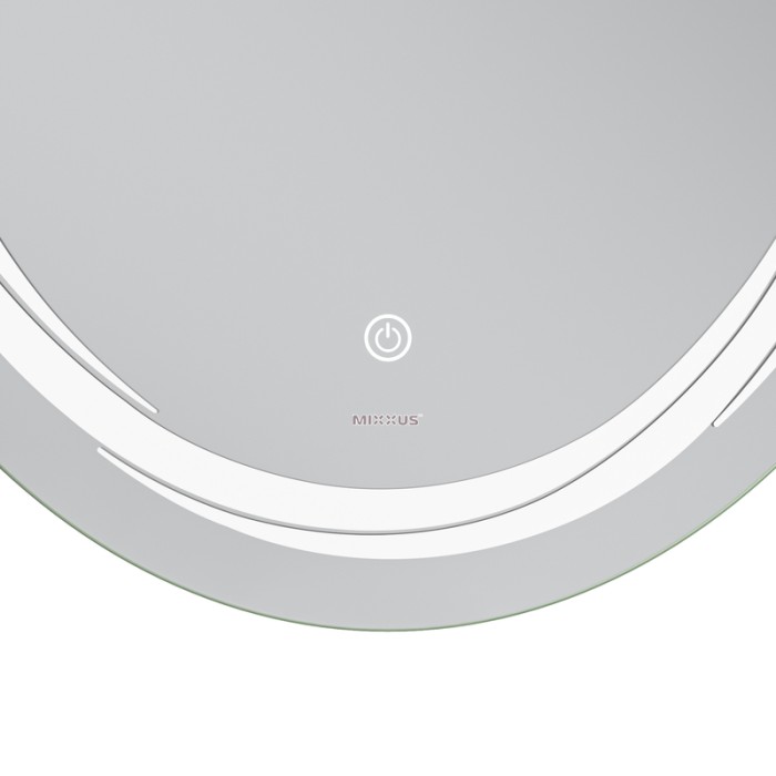 Дзеркало Mixxus Premium WAVE MV04-60x80 з Led Touch, Anti-fog, димером (3-6,5kK) (MP6636) Дзеркало Mixxus Premium WAVE MV04-60x80 з Led Touch, Anti-fog, димером (3-6,5kK) (MP6636)