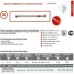 Шланг водяний TUCAI 1/2″x1/2″ ВВ 0,8м TAQ HG-1212-800 200166