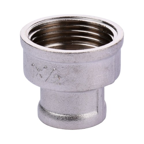 Муфта редукційна 1″х1/2″ВВ нікельована Ni 08761.02