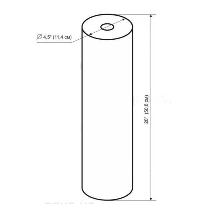 Картридж для усунення сірководню Bio+ systems CX-20L Big Blue 20″ Картридж для усунення сірководню Bio+ systems CX-20L Big Blue 20″