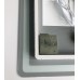 Дзеркало Zerix Mirra MR05-80x60-REVERSE з LED Touch, Anti-fog, димером, регулятором яскравості (ZX6056)