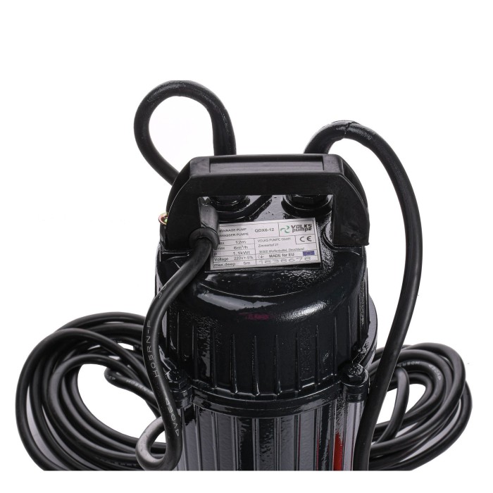 Насос дренажний VOLKS pumpe QDX6-12 1,1кВт Насос дренажний VOLKS pumpe QDX6-12 1,1кВт
