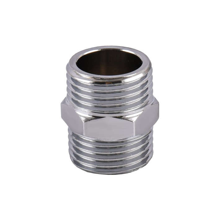 Ніпель 1/2″ЗЗ нержавіючий SN332S OPTIMUM Ніпель 1/2″ЗЗ нержавіючий SN332S OPTIMUM