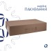 Комплект Qtap Kolibri: Раковина накладна 400x400x140 мм, White, квадратна + Донний клапан Pop-up PU02