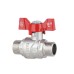 Кран кульовий Thermo Alliance Forte 1/2" ЗР для води (метелик) SF606W15