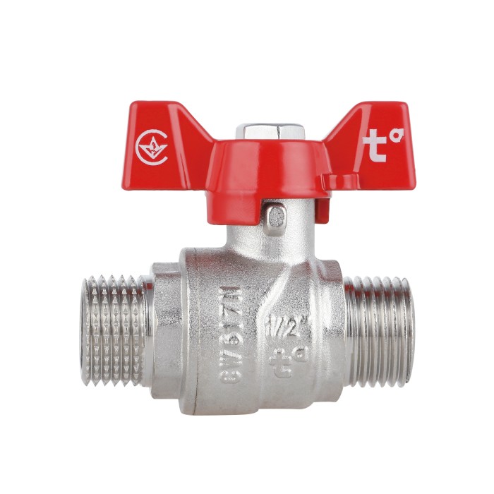 Кран кульовий Thermo Alliance Forte 1/2" ЗР для води (метелик) SF606W15 Кран кульовий Thermo Alliance Forte 1/2" ЗР для води (метелик) SF606W15