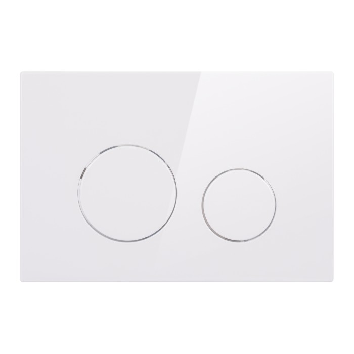 Панель змиву для унітаза Qtap Nest QT0111M11110W Панель змиву для унітаза Qtap Nest QT0111M11110W