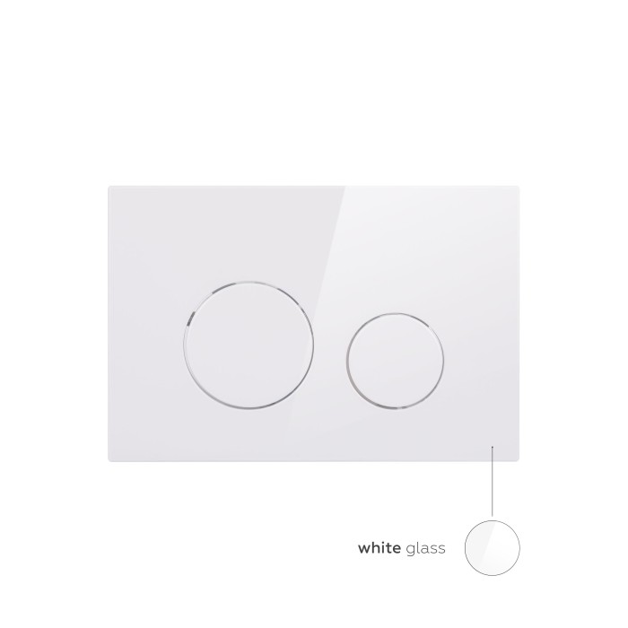 Панель змиву для унітаза Qtap Nest QT0111M11110W Панель змиву для унітаза Qtap Nest QT0111M11110W