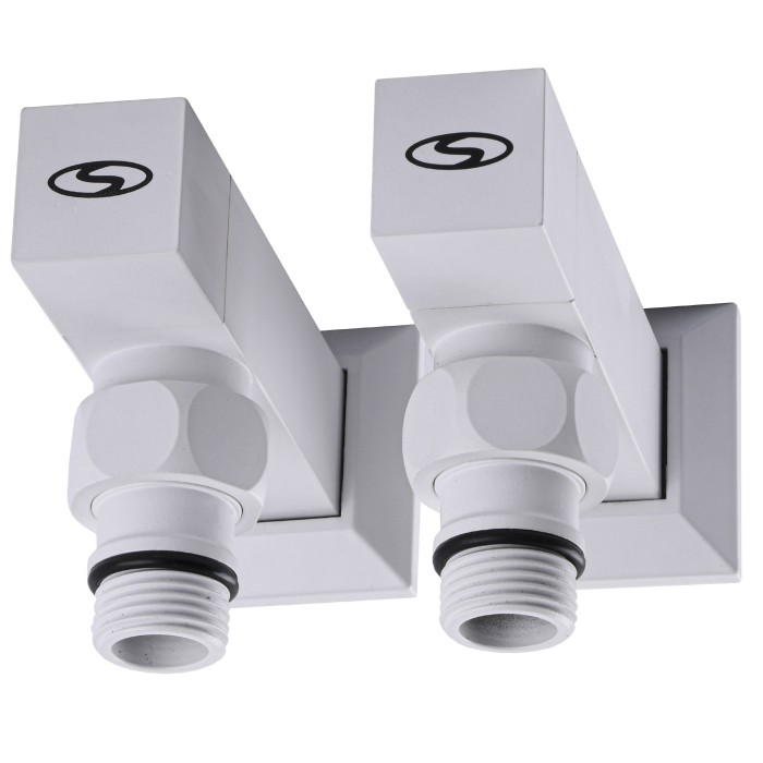 Набір Кран напівобертовий кутовий з американкою SOLOMON LUX 1/2″ CUBE WHITE 8888 (1уп) Набір Кран напівобертовий кутовий з американкою SOLOMON LUX 1/2″ CUBE WHITE 8888 (1уп)