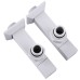 Набір Кран напівобертовий кутовий з американкою SOLOMON LUX 1/2″ CUBE WHITE 8888 (1уп)