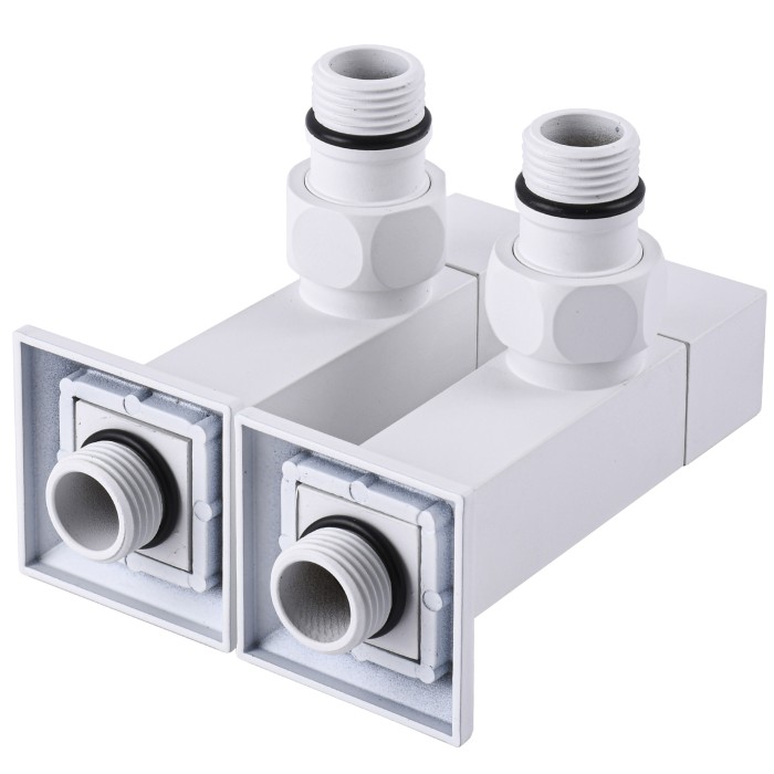 Набір Кран напівобертовий кутовий з американкою SOLOMON LUX 1/2″ CUBE WHITE 8888 (1уп) Набір Кран напівобертовий кутовий з американкою SOLOMON LUX 1/2″ CUBE WHITE 8888 (1уп)