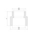Муфта PPR Thermo Alliance 50х40