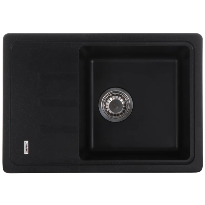 Мийка кухонна Zerix ZS-6243S-03 Чорна (ZX4572) Мийка кухонна Zerix ZS-6243S-03 Чорна (ZX4572)