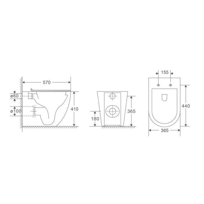 Унітаз підлоговий безбачковий Mixxus Premium ELLIPSE-0701-T1 570х365х410mm, система змиву TORNADO 1.0 (MP6593) Унітаз підлоговий безбачковий Mixxus Premium ELLIPSE-0701-T1 570х365х410mm, система змиву TORNADO 1.0 (MP6593)