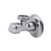Кран приладовий буксовий Icma 1/2" х3/4" кутовий №519