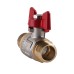 Кран кульовий прямий Q PROFESSIONAL    1/2″ ЗЗ КБ PN40 QP153