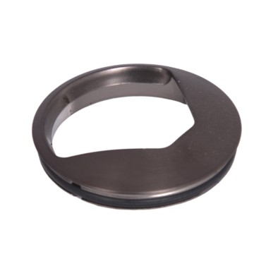 Декоративна накладка картриджа Qtap (19х40х40) для змішувачів Vlasta New Gunmetal Black PVD QTVLA194040GMB49653
