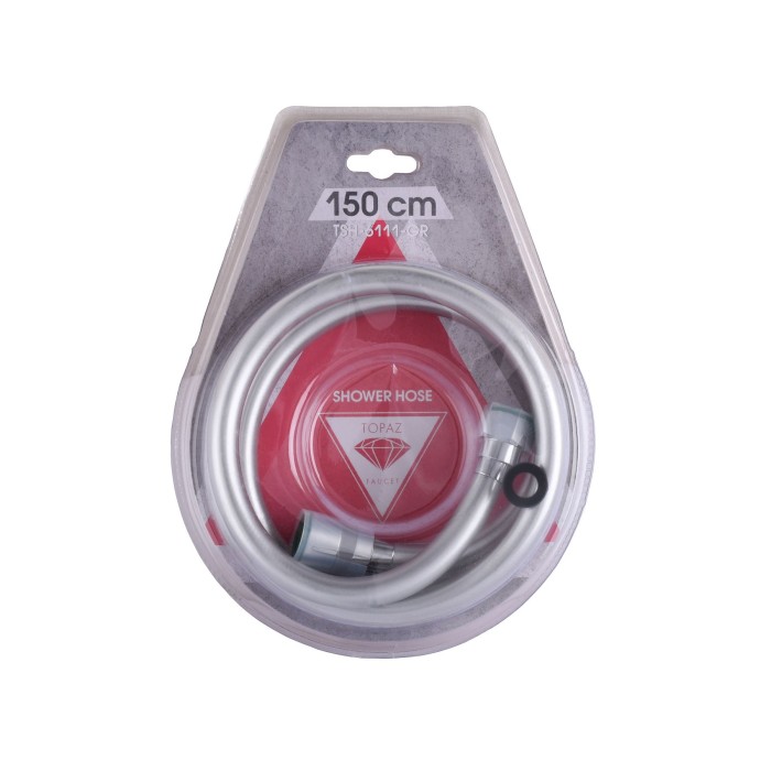 Шланг для душу TOPAZ TSH-6111-GR 150см Шланг для душу TOPAZ TSH-6111-GR 150см