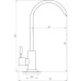 Кран-фасетка WEZER EKO4F-13 під фільтр