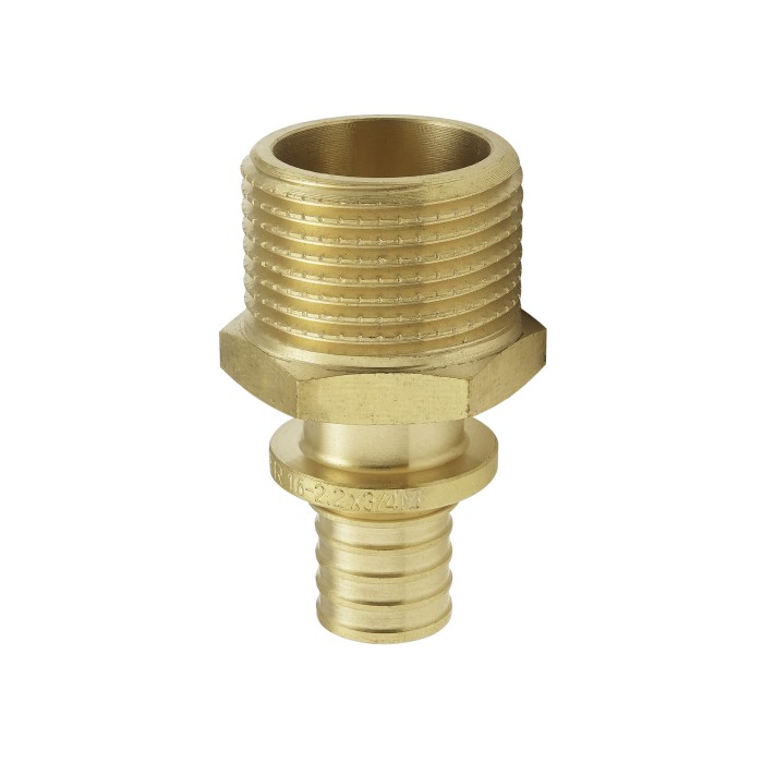 Перехідник з ЗР Koer KA.A08M-16 - 16(2.2mm) x 3/4"M (KR4850) Перехідник з ЗР Koer KA.A08M-16 - 16(2.2mm) x 3/4"M (KR4850)