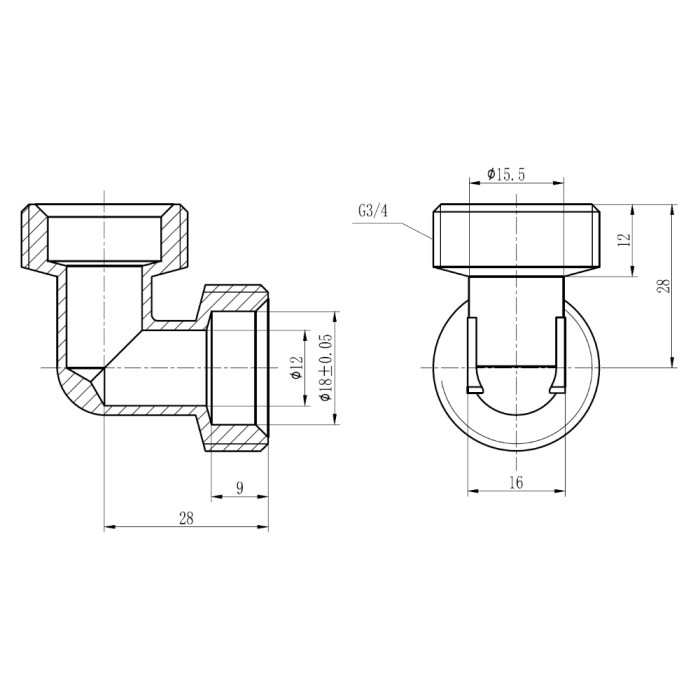 Кут обтискний Thermo Alliance Forte 20 SF173W2020 Кут обтискний Thermo Alliance Forte 20 SF173W2020