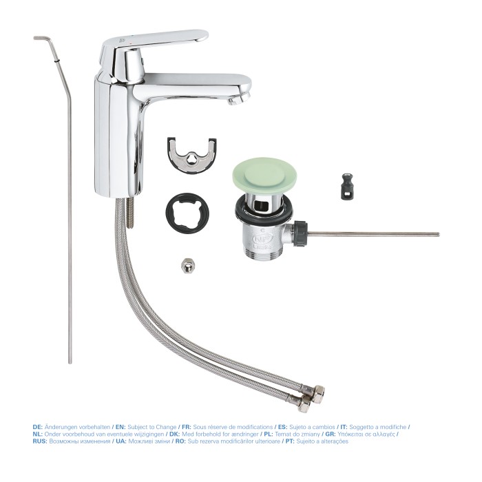 Змішувач для раковини M-розміру Grohe Eurosmart Cosmopolitan (23325000) Змішувач для раковини M-розміру Grohe Eurosmart Cosmopolitan (23325000)