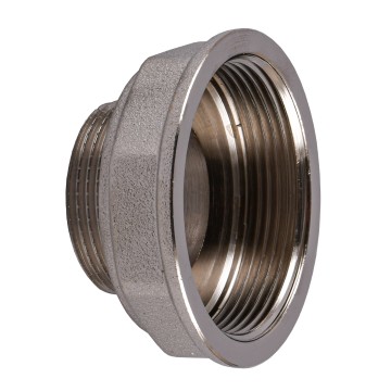 Перехідник редукційний 2″х1 1/4″ВЗ нікельований восьмигранний NK863O OPTIMUM