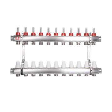 Колектор з витратомірами Thermo Alliance Standart 1" 11 виходів SD00411