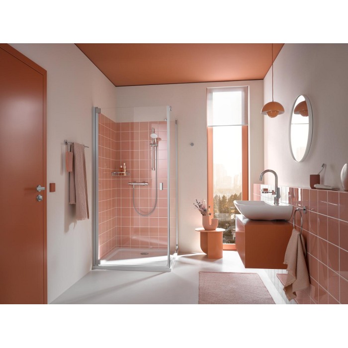 Термостат для душу Grohe Grohtherm 500 з душовим гарнітуром (34796001) Термостат для душу Grohe Grohtherm 500 з душовим гарнітуром (34796001)