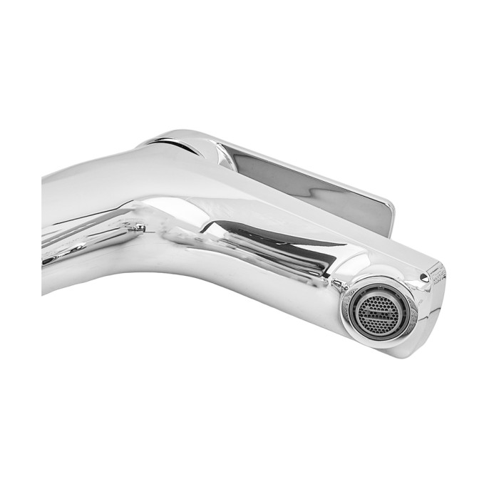 Змішувач для умивальника Plamix Lucas-001 SET Chrome з підведенням (PM0707) Змішувач для умивальника Plamix Lucas-001 SET Chrome з підведенням (PM0707)