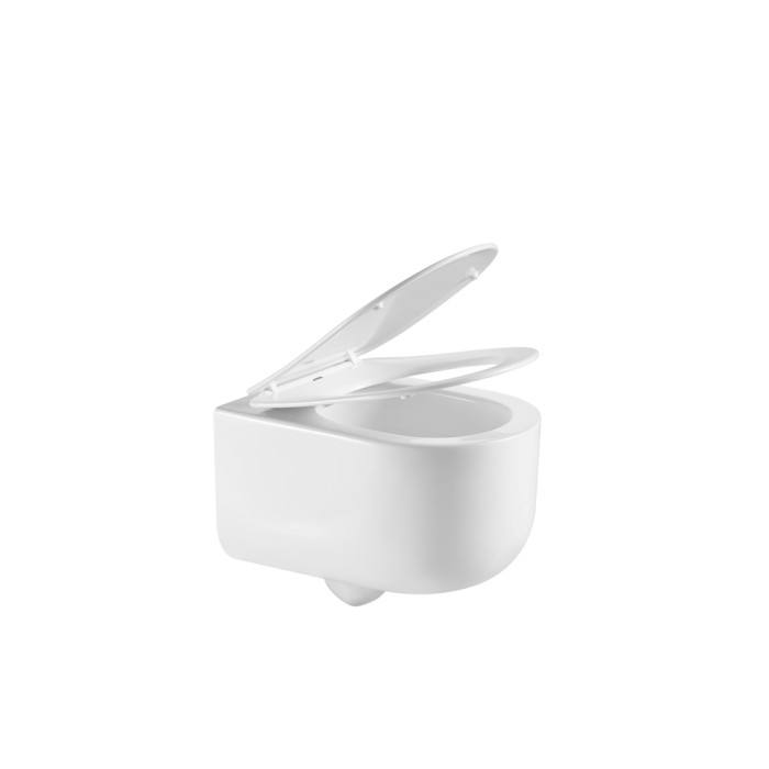 Унітаз підвісний Mixxus Premium TOPPER-0302-T3 490х360х380mm, система змиву TORNADO 3.0 (MP6599)