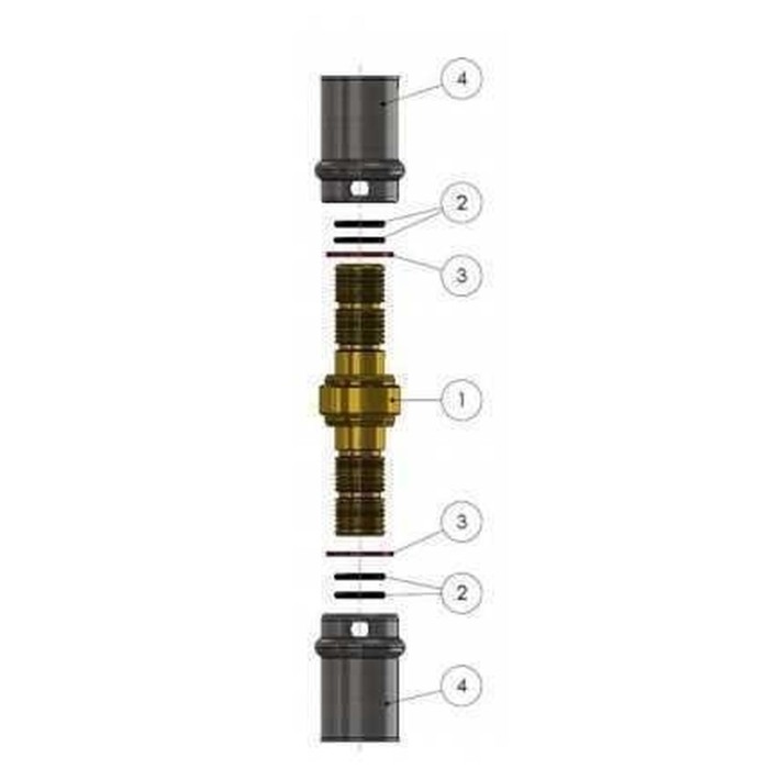 Муфта проміжна прес APE ITALY AP 103 20х16 Муфта проміжна прес APE ITALY AP 103 20х16