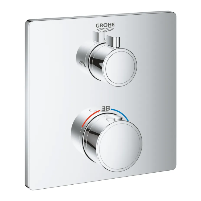 Термостат прихованого монтажу на 2 споживача Grohe Grohtherm Convent. Concealed (24079000) Термостат прихованого монтажу на 2 споживача Grohe Grohtherm Convent. Concealed (24079000)