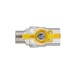 Кран кульовий Thermo Alliance Forte 1/2" ВЗ для газа (метелик) SF607G15