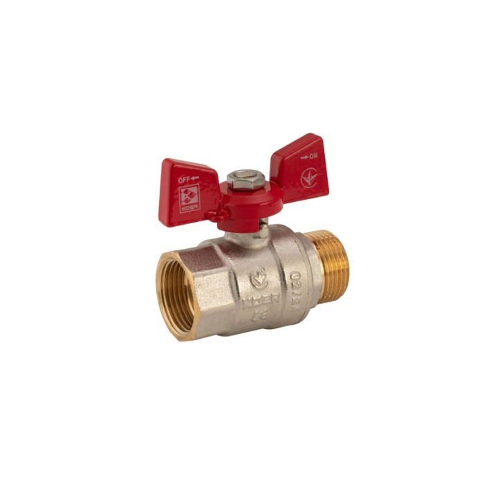 Кран кульовий Koer 3/4" ГШМ (KR.218) (KR0043) Кран кульовий Koer 3/4" ГШМ (KR.218) (KR0043)