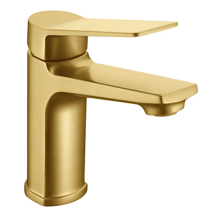 Змішувач для умивальника Mixxus Wilson 001 Brushed Gold (Колір матове золото) (MI7128) Змішувач для умивальника Mixxus Wilson 001 Brushed Gold (Колір матове золото) (MI7128)