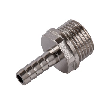 Штуцер 1/2″З 8мм нікельований NU3D2S OPTIMUM