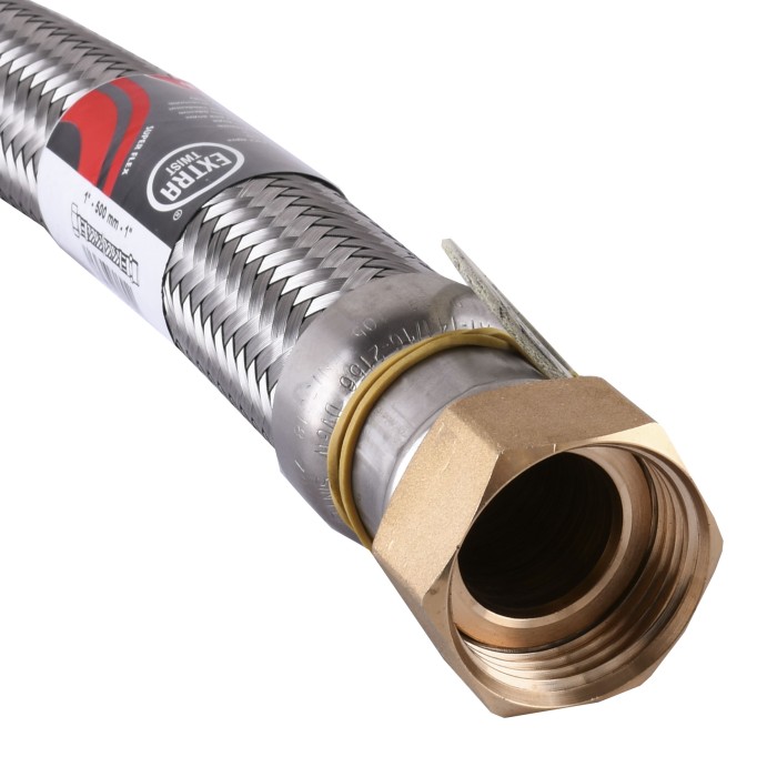 Шланг антивібраційний прямий TUCAI EXTRA TWIST 1″ 0,5м RIVER MG-1-500 204741 Шланг антивібраційний прямий TUCAI EXTRA TWIST 1″ 0,5м RIVER MG-1-500 204741